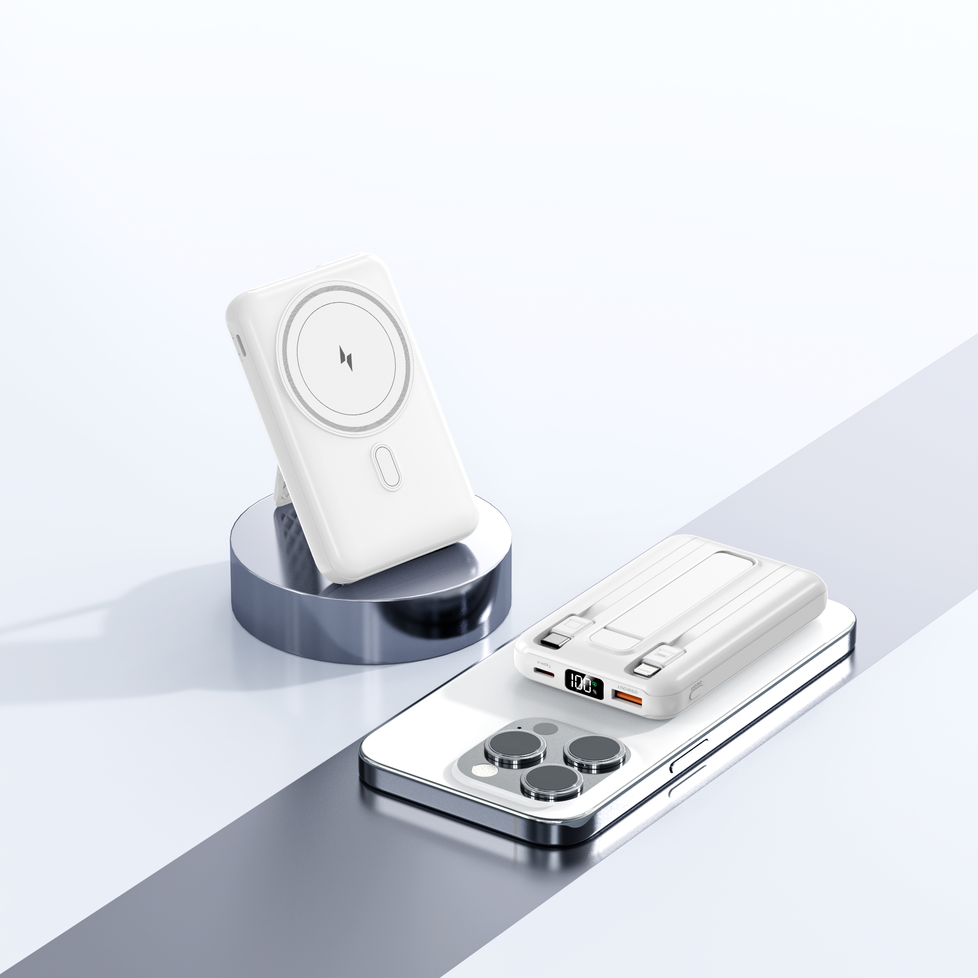 Spacething Vista 10000 mAh Magsafe With Stand - Power Bank