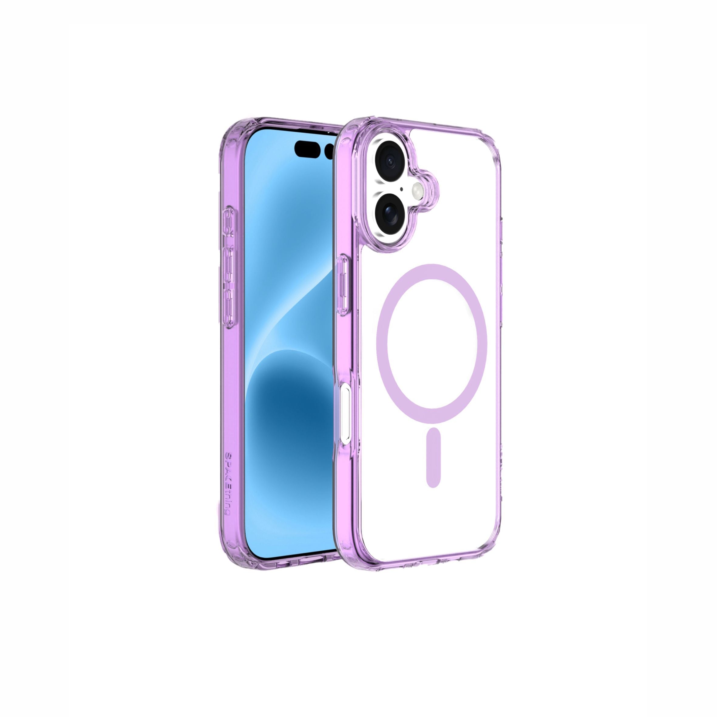 Spacething Minimal MagSafe Case | iPhone 17 - Purple