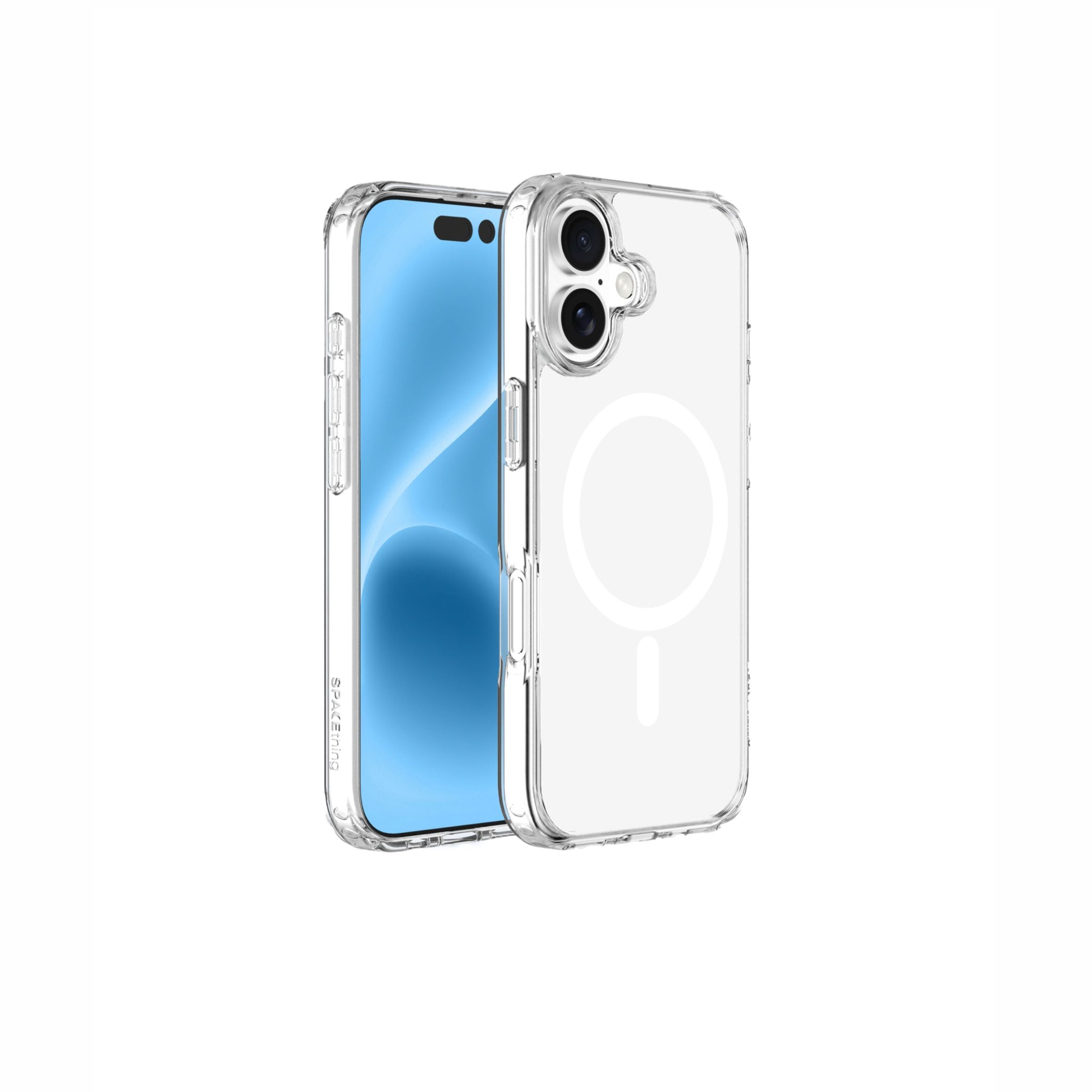 Spacething Minimal MagSafe Case | iPhone 17 - Clear
