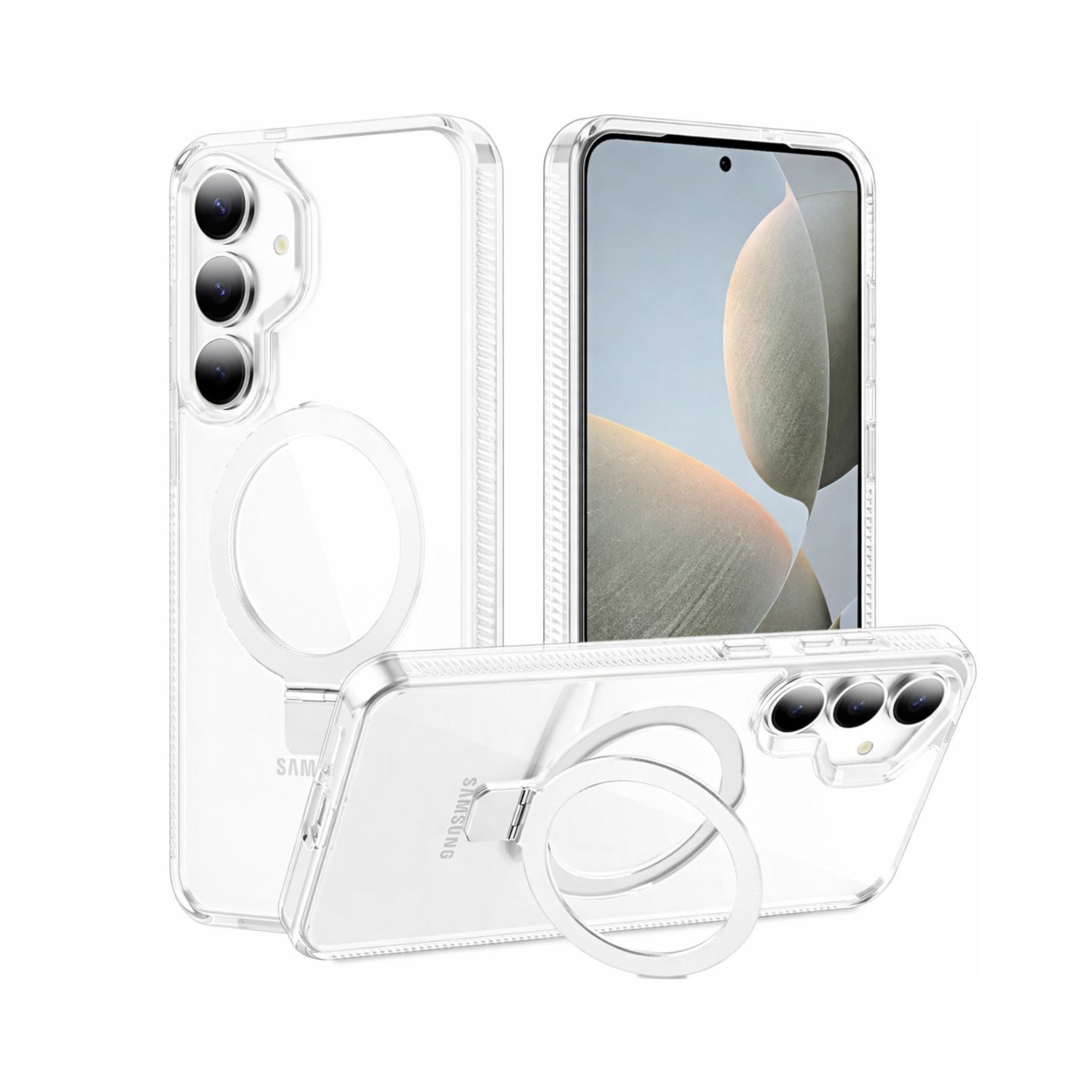 Spacething Samsung Galaxy S25 Plus Marsix MagSafe Stand Case