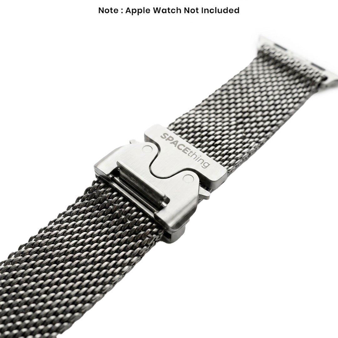 Spacething Milanese Loop Watch Strap - 49/46/45mm - Silver