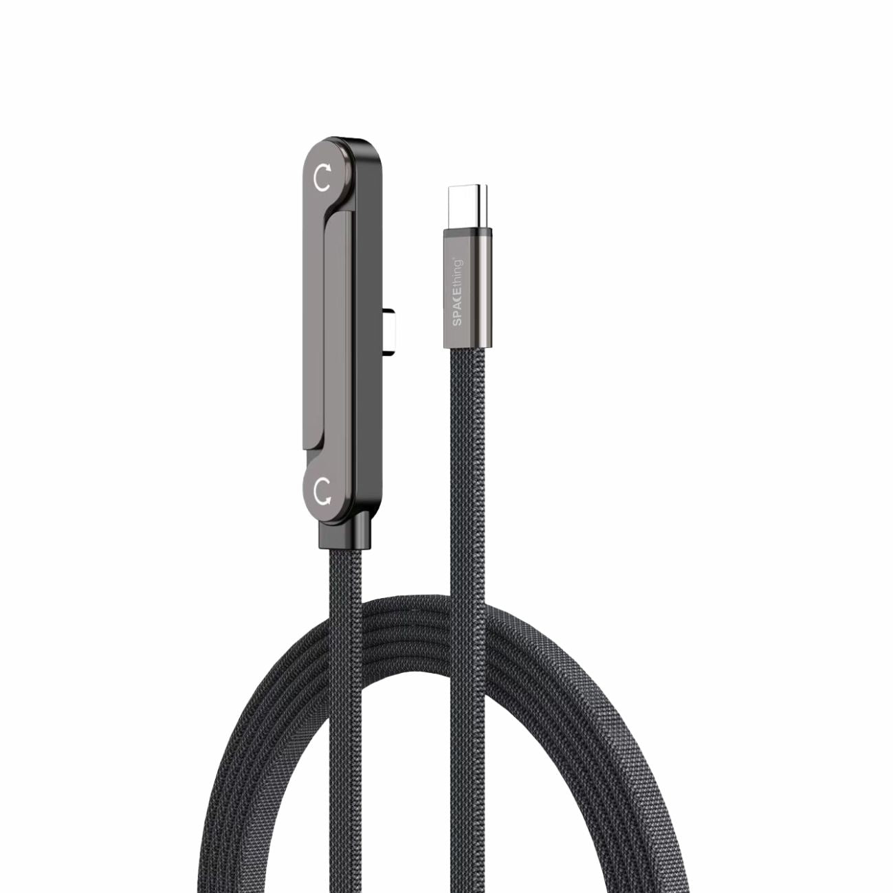Spacething Titanlink Type c to c Cable With i phone Stand Comming Soon