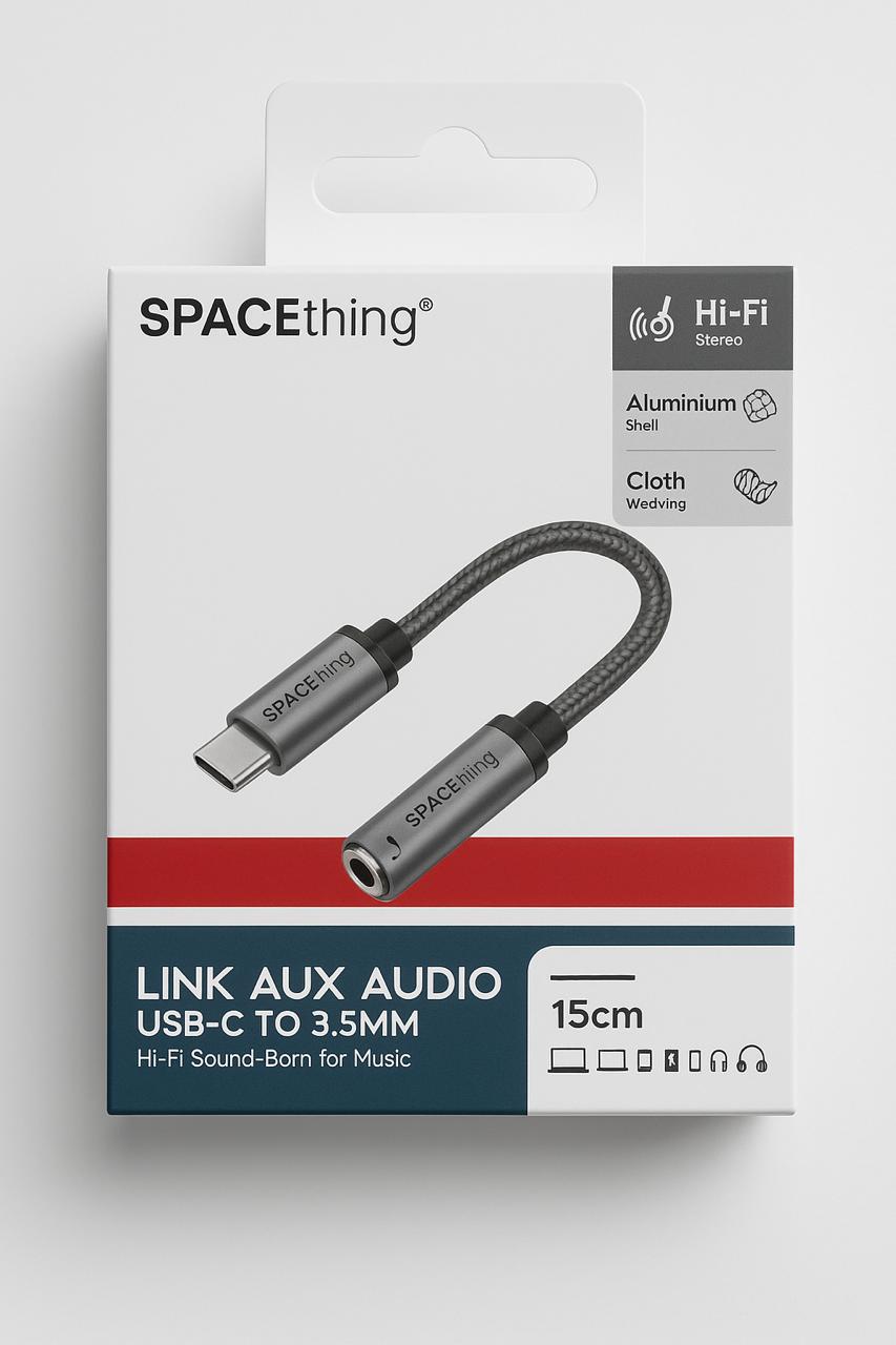 Spacething Link Aux to C Audio