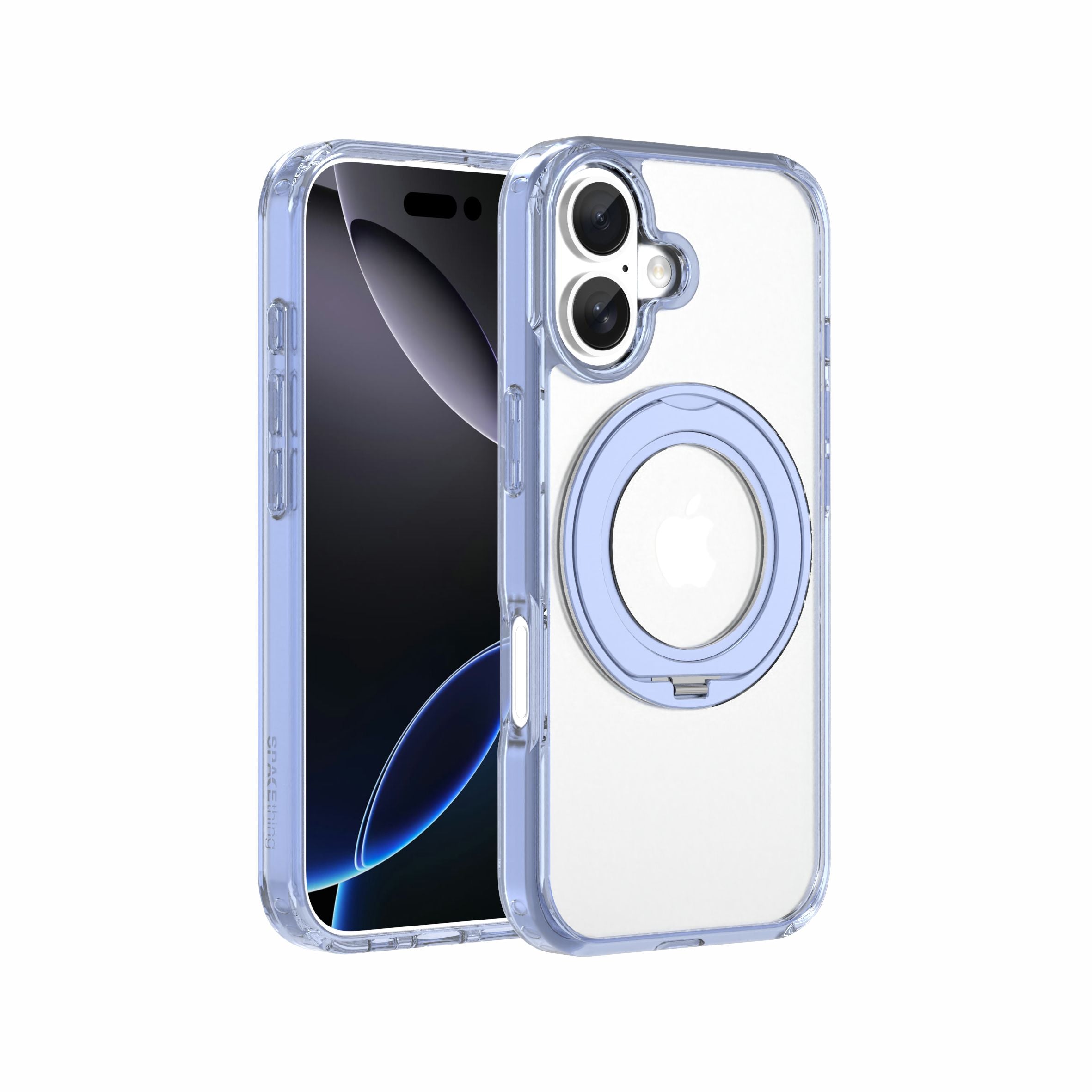 Spacething Marsix 360° Stand Case for iPhone 17 - Blue