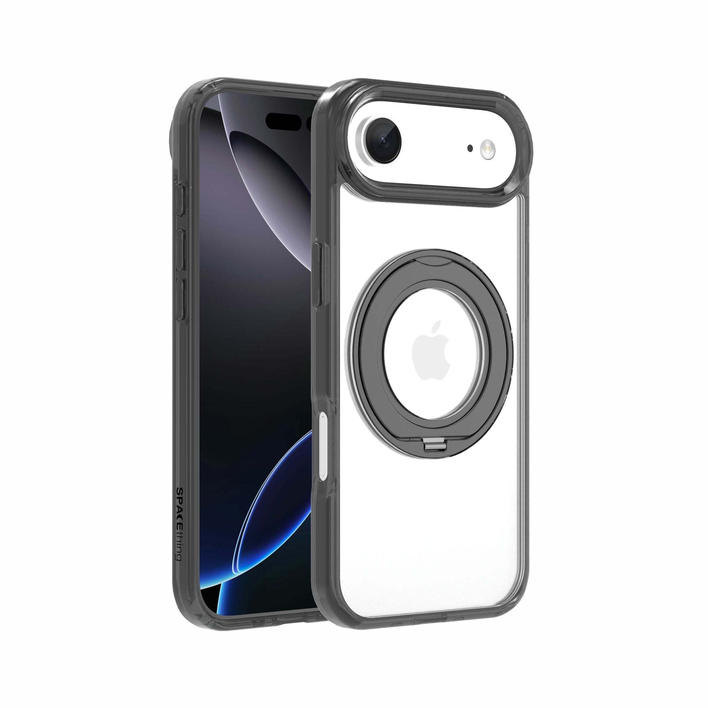 Spacething Marsix 360° Stand Case for iPhone 17 Air - Black