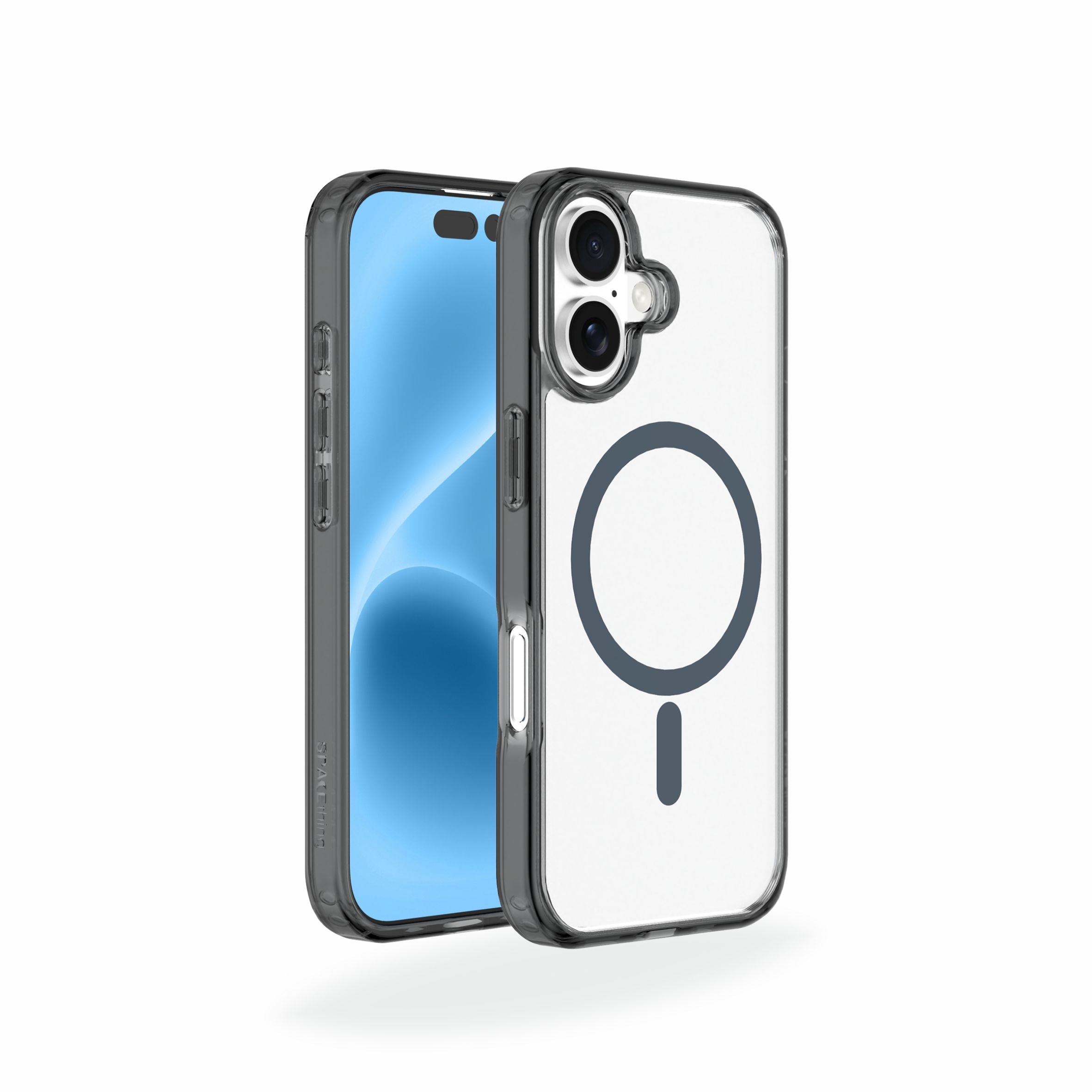 Spacething Minimal MagSafe Case | iPhone 17 - Grey