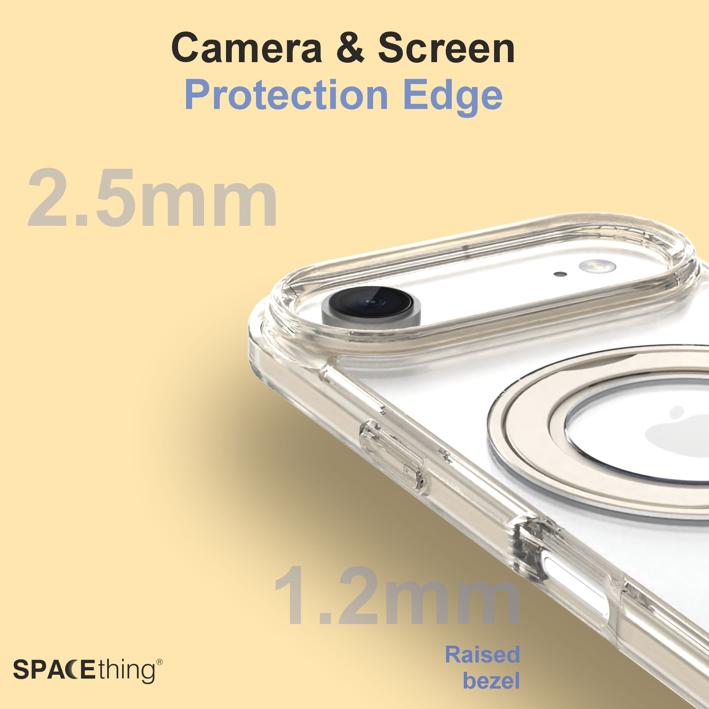 Spacething Marsix 360° Stand Case for iPhone 17 Air - Gold